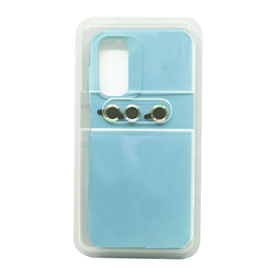 Silicone Case with Separate Camera Glass Set for Samsung Galaxy 14 Green